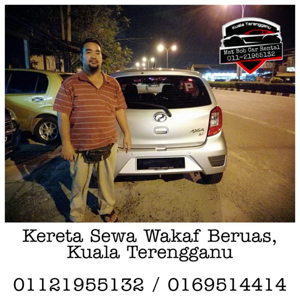 Kereta Sewa Kuala Terengganu  Perodua Axia Auto — Bob 